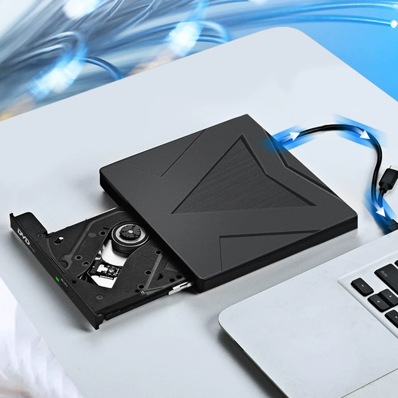 External optical drive USB3.0 DVD burner Type-C mobile external drive laptop notebook computer