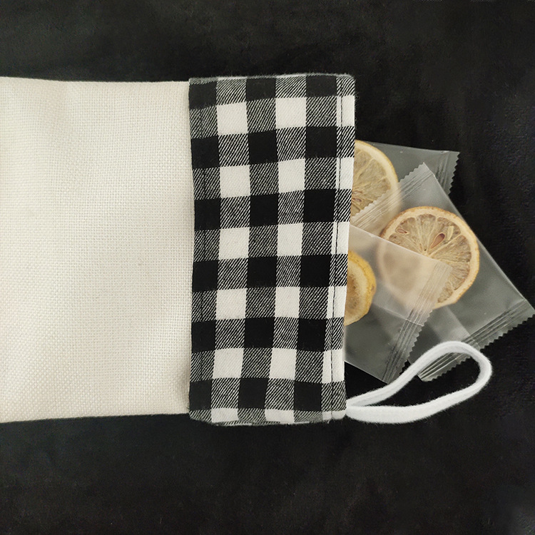 Navidad decoración perro garras de Navidad regalos dulces bolsas de tela de cuadrillas calcetines de palma para dibujar personalizados xqds0081a1