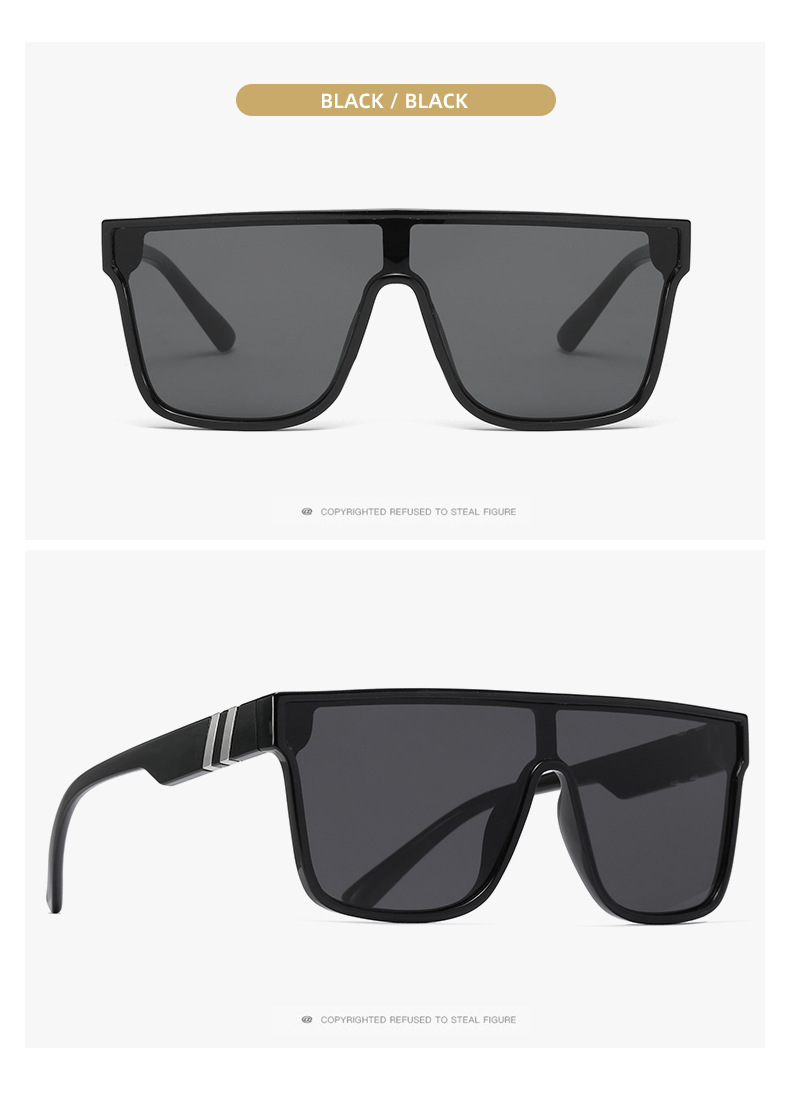 Vintage Style Streetwear Geometric Pc Square Full Frame Men's Sunglasses display picture 3