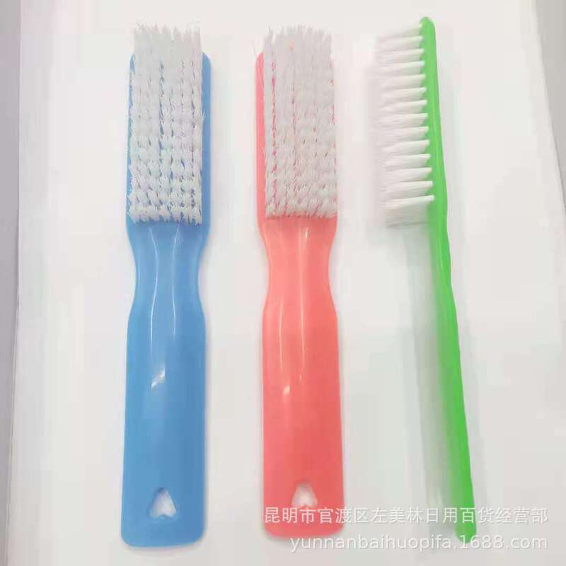 Long Handle Brush, Bag Plastic Brush, Laundry Shoe Brush, Yunnan Kunming One Dollar Two Yuan Store Stall Supply Wholesale
