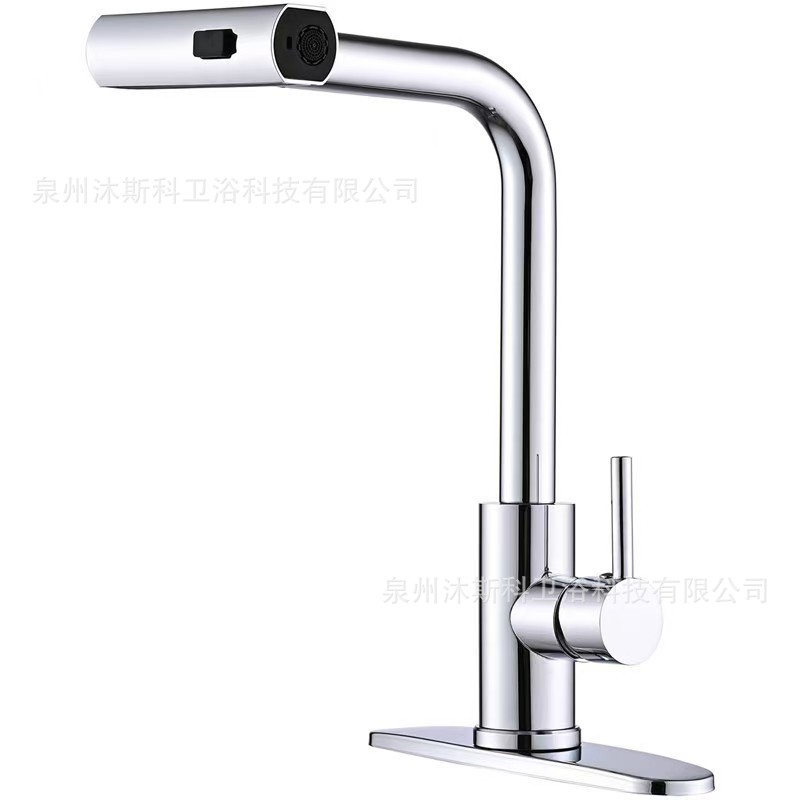 Cross-border 304 acero inoxidable extracción grifo de cocina lavavajillas domésticas frías y calientes lavavajillas lavavajillas grifo de lluvia volante