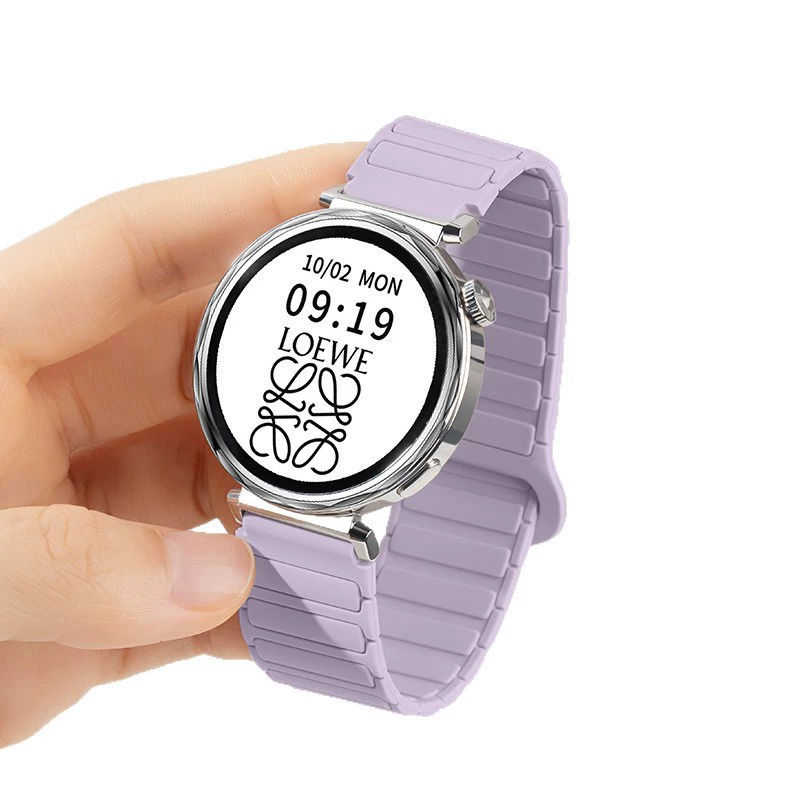 Одни и те же модели у Чжана Цзиньи подходят для ремешка Huawei gt6 gt5 watch watch5 серии gt4 женский силиконовый магнитный всасывающий