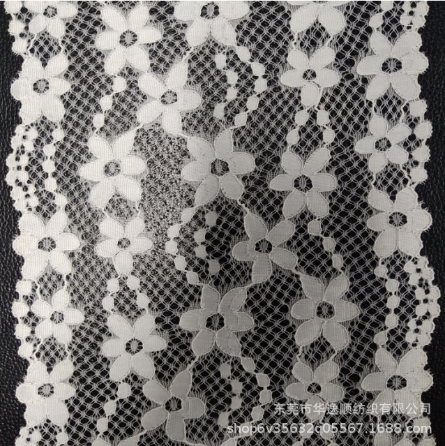 锦氨弹力蕾丝花朵花边Lace  性感内衣内裤服饰蕾丝花边面料
