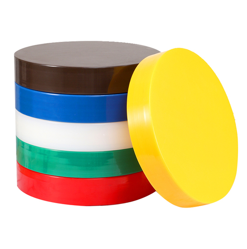 PE cutting board antibacterial and mildew proof household food grade plastic cutting board round thickened vegetable pier commercial cutting board cutting board