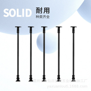 Wholesale 14 Square Iron Pillar Stair Handrail Stainless Steel Railing Simple Indoor Loft House Duplex Guardrail