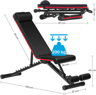 Dumbbell Stool Pastoral Stool Multifunctional Barbell Fitness Chair Bench Push Equipment Household Men's Sit-ups Auxiliary Device