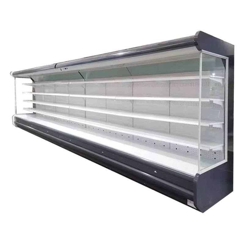 Vitrina refrigerada, congelador comercial para frutas, congelador para verduras, armario de almacenamiento refrigerado, vitrina de supermercado, vitrina para bebidas