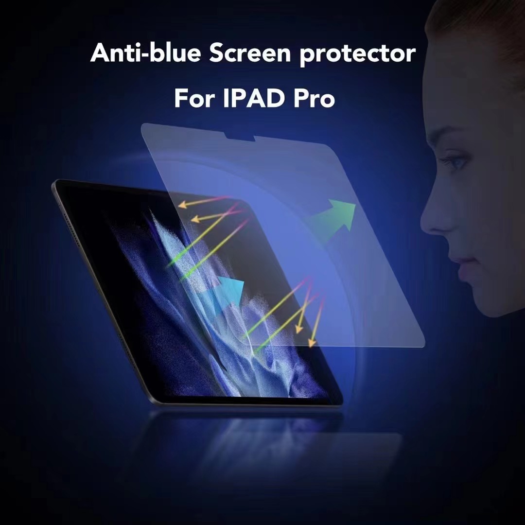Aplicable para iPad Pro2024 iPad Air película de endurecimiento plana ANANK pantalla de alta definición protección de escritura película frontal