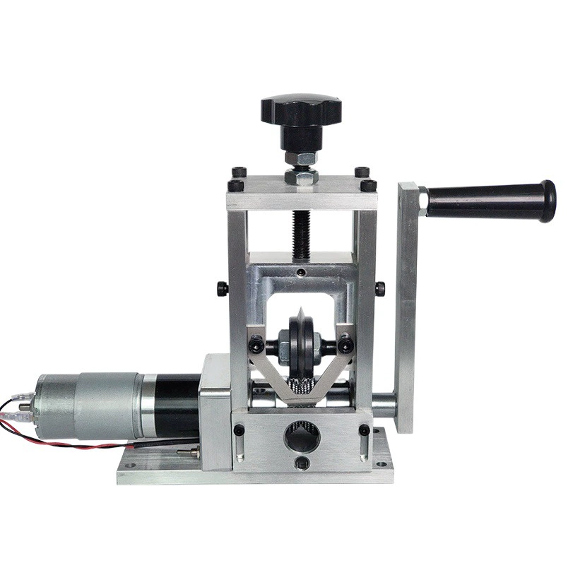 Небольшой автоматический Электрический Лом Провода машина для зачистки медных проводов машина для зачистки кабеля лом медной проволоки пилинг бытовой циферблат