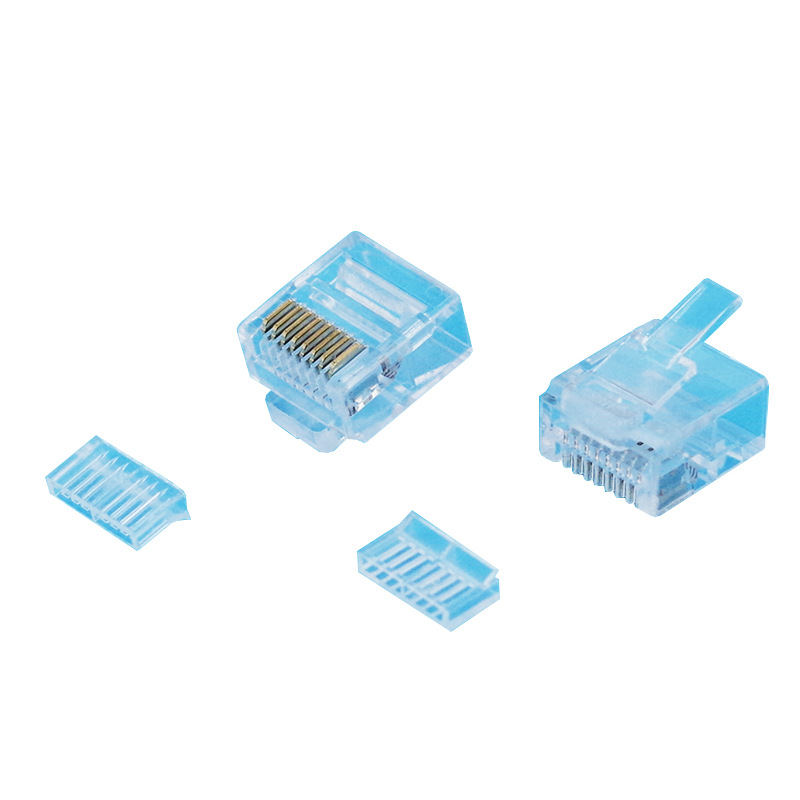 8P8C ������������ʽ���ſ׾�1.0 FU/T-H ����RJ45����ˮ��ͷ��ͷ