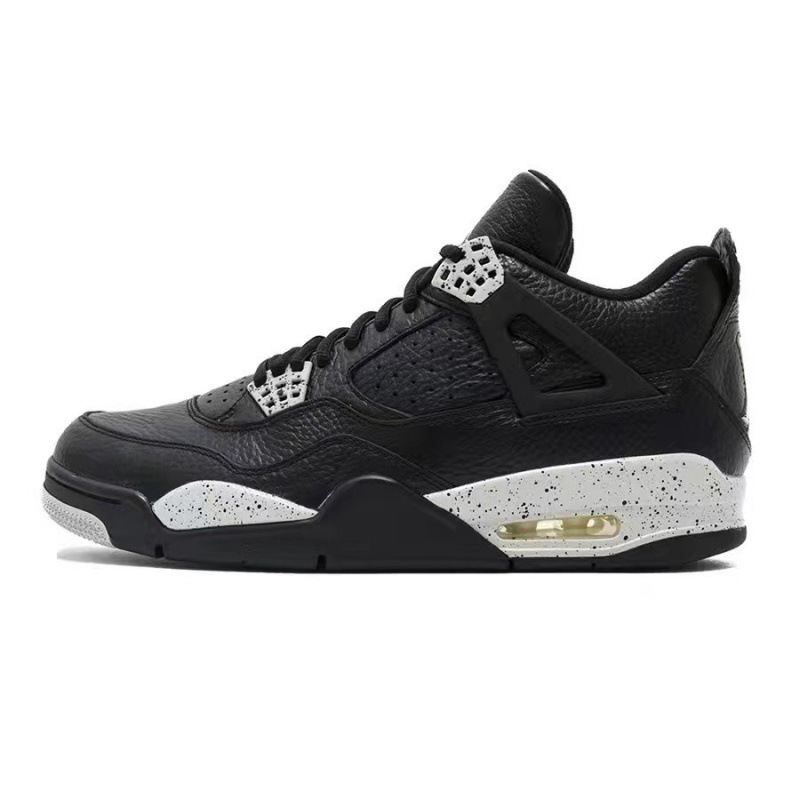 クロスボーダー AJ4 ホワイトセイルホワイトセメントパリエアクッションバスケットボールシューズジョー 4 滑り止め男性と女性の靴スポーツシューズ 36-46|undefined