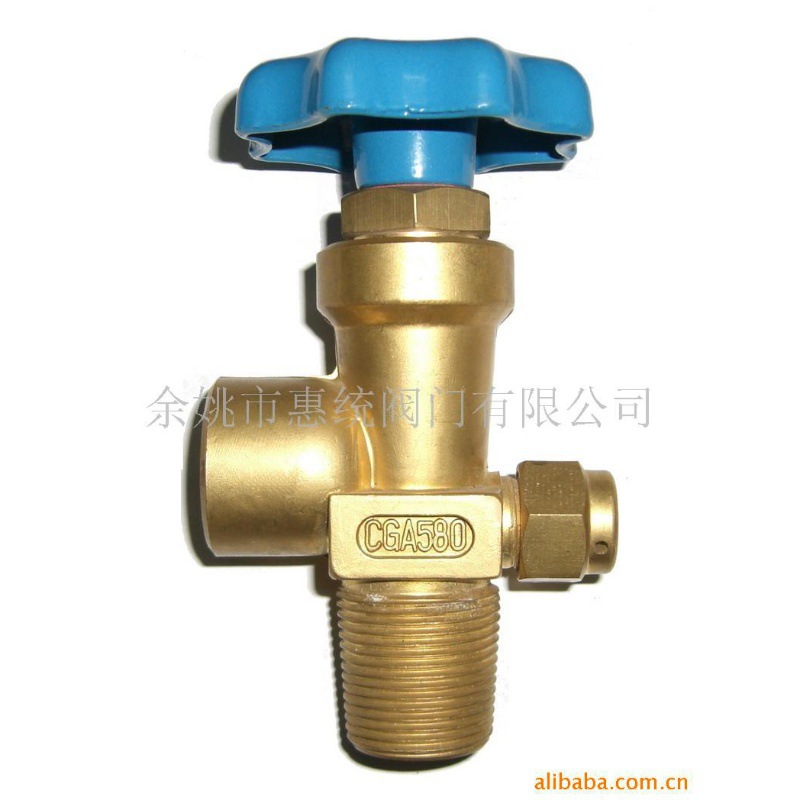 供应CGA-580氧气阀 排气阀 制造工业阀门钢瓶阀