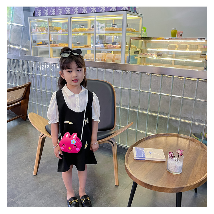 109g Weight Polyester Lining Material Zipper Closure Type Single Shoulder Strap Strap Type Crossbody Bag Bags Type Holiday, Daily Occasion PVC Material Anti-theft Function Animal Pattern All Seasons Season Women's Gender Cute Style Round Shape Medium Size Women's Medium PVC Animal Cute Round Zipper Crossbody Bag 2