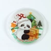 Рождественский круглый (панда)