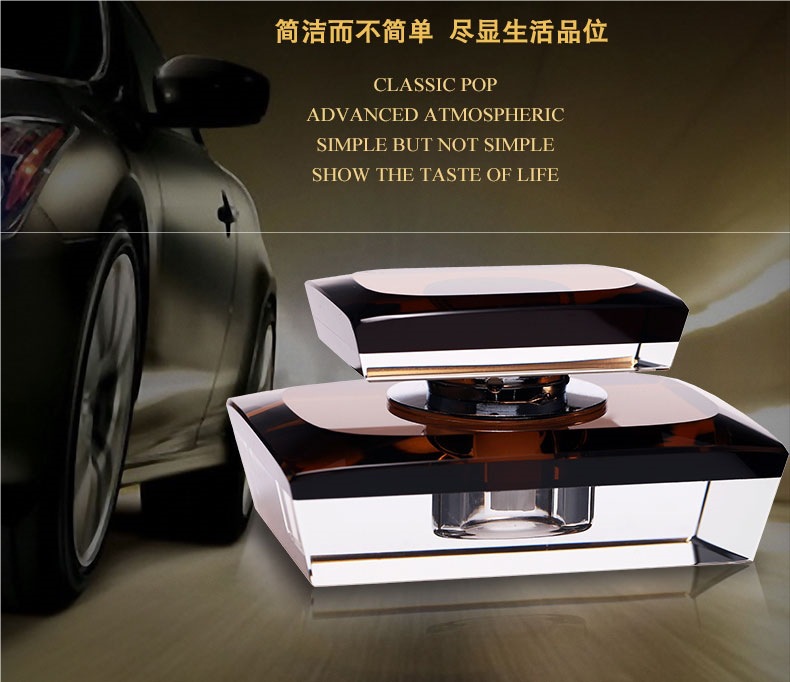 Car Perfume Holder for High-End Fragrance in the Car, Empty Bottle on the Dashboard, Long-Lasting Light Fragrance Ornaments for Men and Women