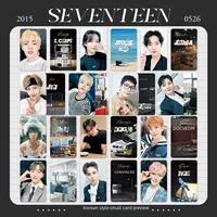 K-pop mini photo card set (Seventeen style) — 6-photo designs, 30-style collectible cards