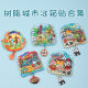 National Tourist City Refrigerator Sticker Wen Chuang Tourist Souvenir Magnetic Sticker Beijing Chongqing Nanjing Shanghai Landmark