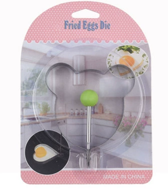 Factory breakfast model Creative round love fried egg poached egg diy fried egg mold stainless steel fried egg
