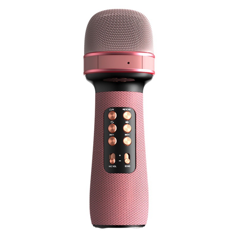 Ws-898 teléfono móvil inalámbrico hogar micrófono Bluetooth micrófono adecuado para software de karaoke con altavoz integrado