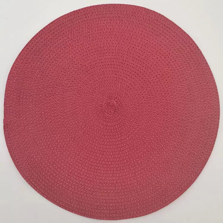 PP mantel de aislamiento redondo estera hogar europeo mantel aislamiento de Mantel occidental mantel de alta gama estera
