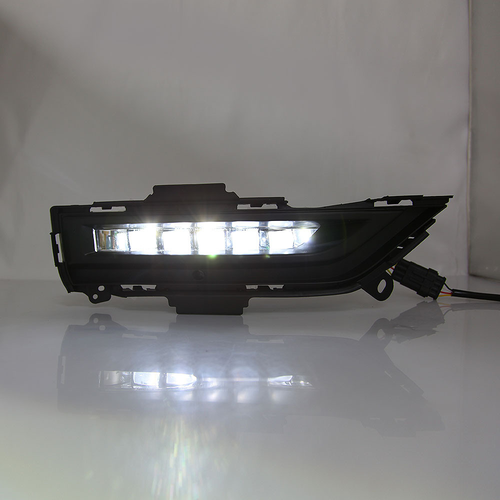 Adecuado para 19-20 Honda xrv LED luz diurna streamer luz de giro xrv luz diurna