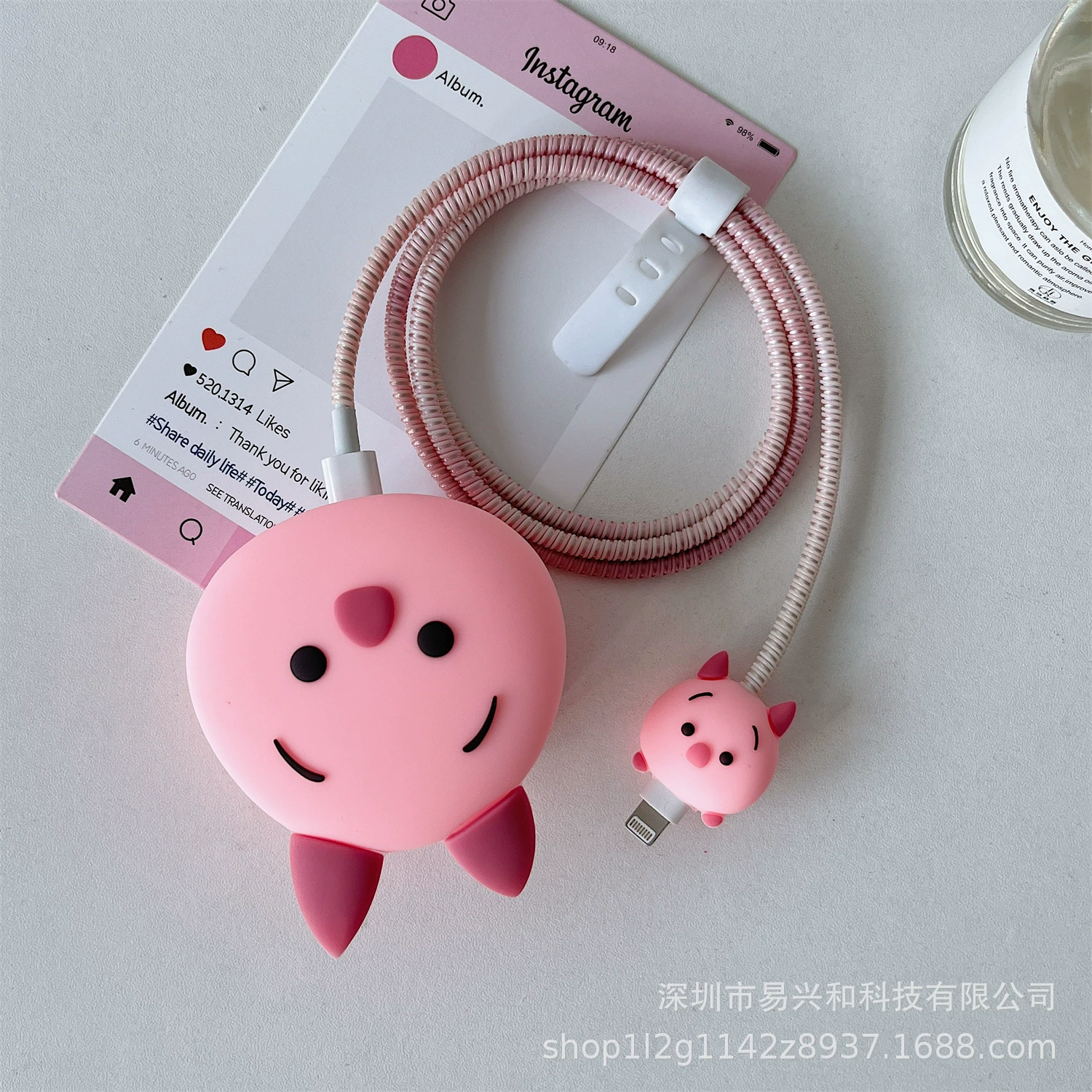 Apple, cartoon protective case charging, iPhone20, charger, 20W
