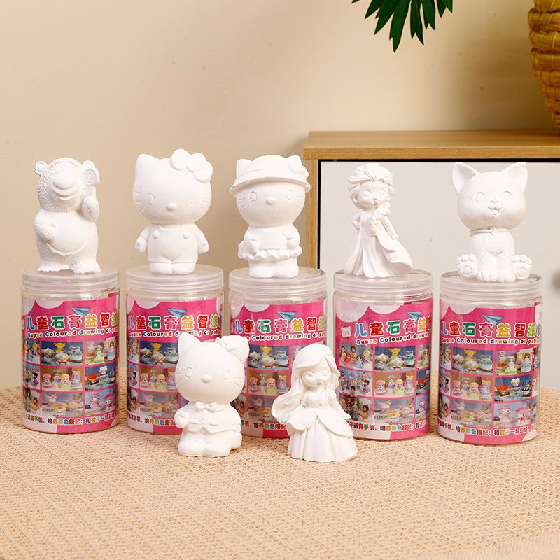 メーカー在庫あり子供の手描き石膏人形 diy 屋台おもちゃギフトクリエイティブ絵画セット卸売|undefined