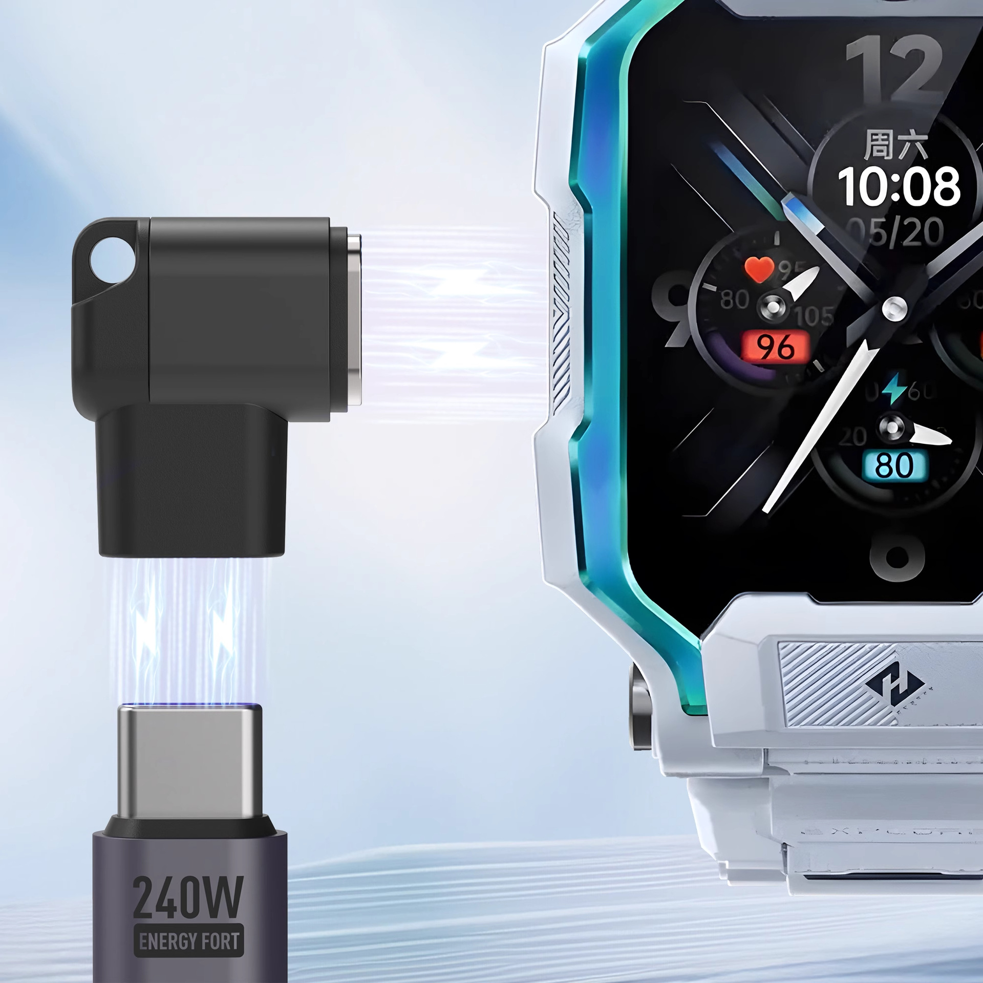 The universal charging adapter for Xiaotiancai smartwatches is z11, Z10, AZ6Pro/Z7S/Z7A/Z8AZ6a undefined