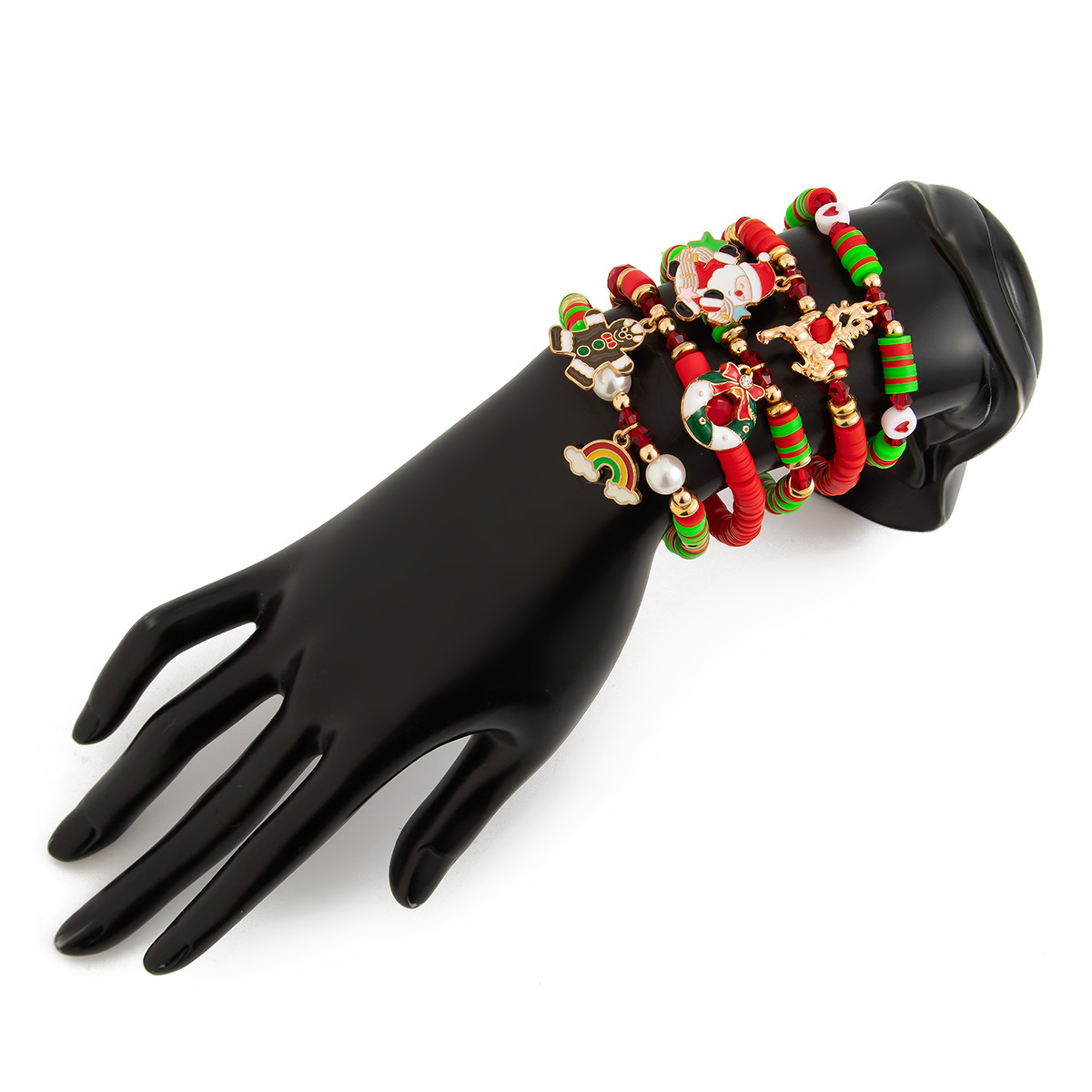 47g Weight Christmas Festival Women's Gender Cute Style Cute Beaded Bracelets Wholesale 26