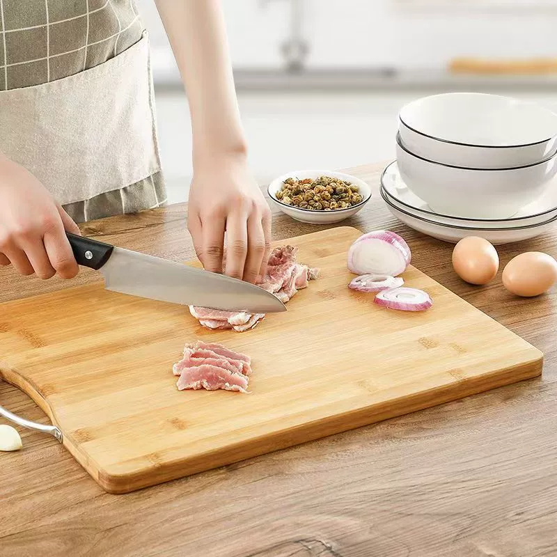 Китайская кухонная доска резаная толщина бамбуковая доска цельная деревянная доска для ножа плодовая разделочная доска бамбуковая доска