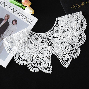 Baby Doll Collar Fake Collar Women's Summer Baby Doll Collar Fake Collar Lace Fake Collar Lace Collar Decorative Collar Al79