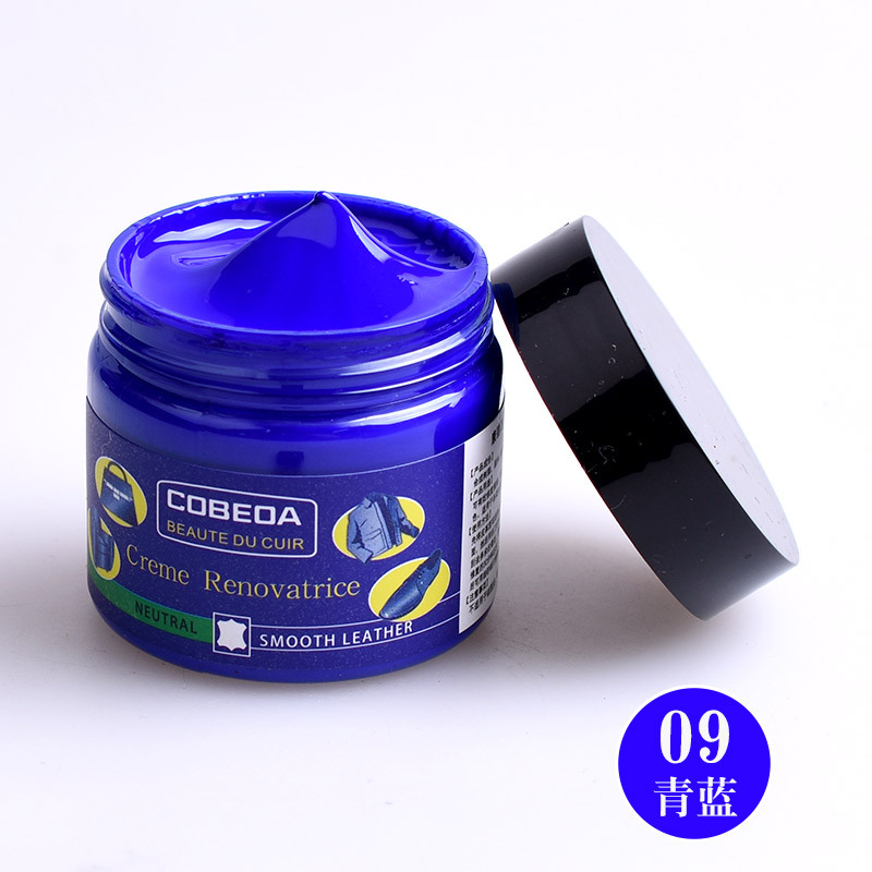 Venta directa de fábrica kangbida agente de coloración de cuero sofá bolsa de cuero para colorear zapatos de cuero de reparación de desgaste color suplemento crema