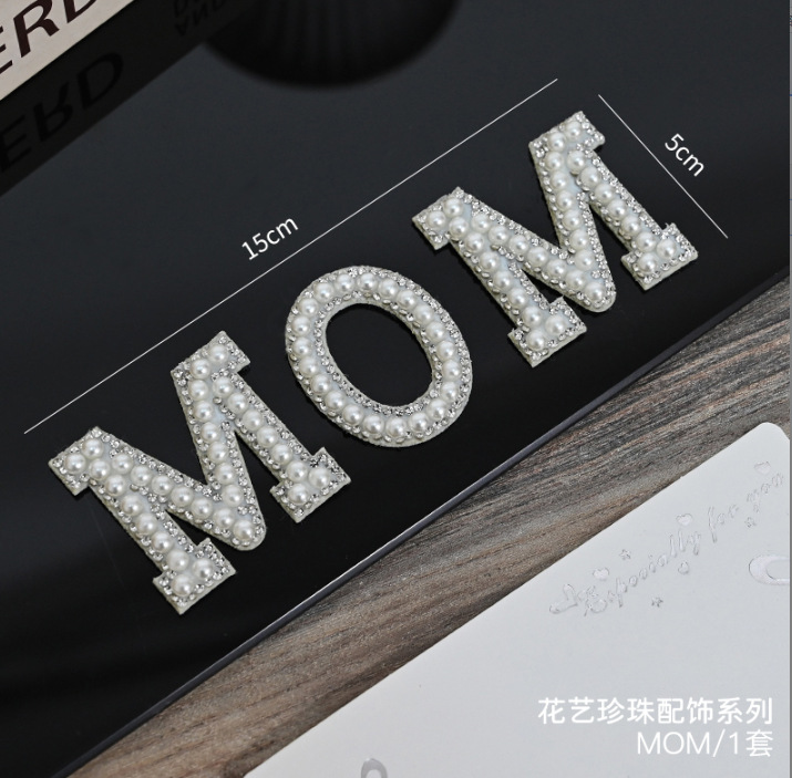 어버이날 액세서리 [진주/MOM] 1세트, 자세한 내용은 sku 참조