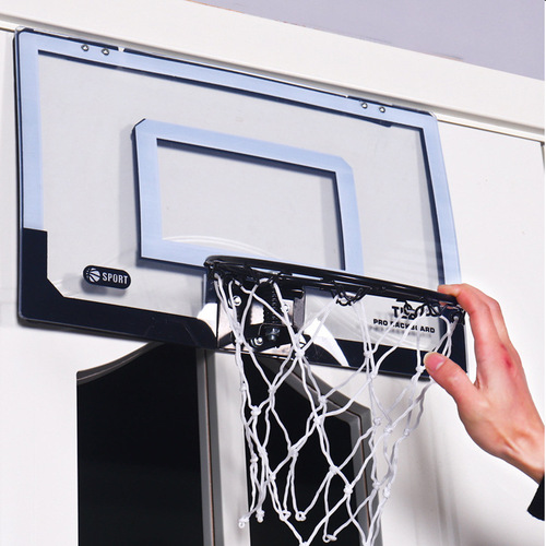 Cross-border children's sports toy iron frame dunk basketball stand simple punch-free basketball frame indoor shooting