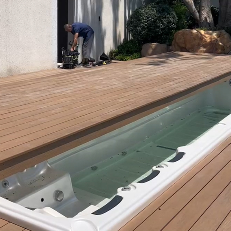 cubierta de traducción manual contraída cubierta eléctrica cubierta de seguridad de piscina cubierta de piscina control remoto