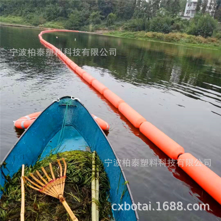 水面拦污-水库拦污浮筒 拦渣浮漂200*1000