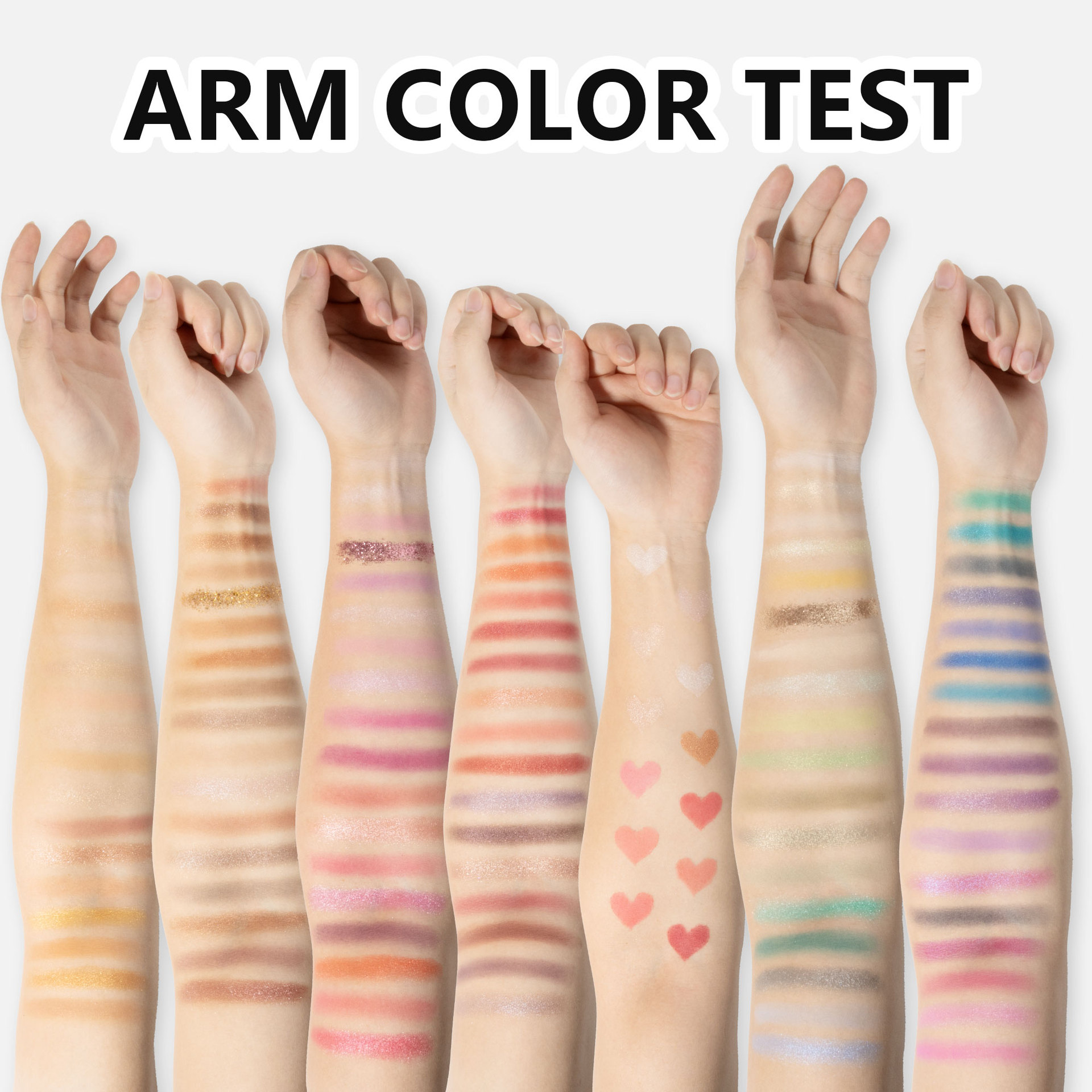 Cross-border 117-color folding eyeshadow palette, four-layer matte, pearlescent blush contour, high-gloss one-piece makeup palette undefined