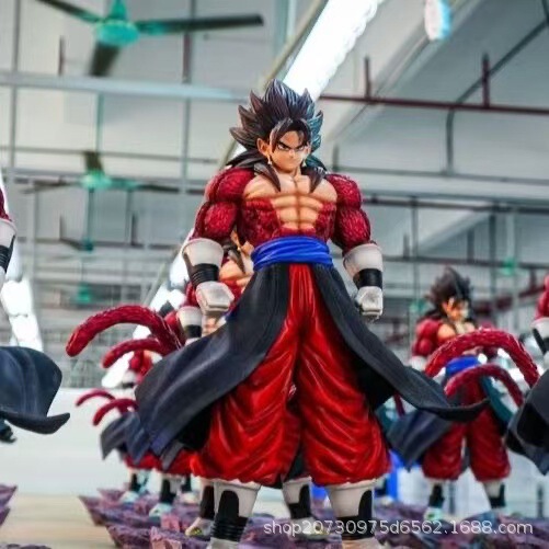 【オリジナルソース】ドラゴンボール 大型スタンディング超四孫悟空フィギュア アニメモデル周辺デスクトップ装飾|undefined