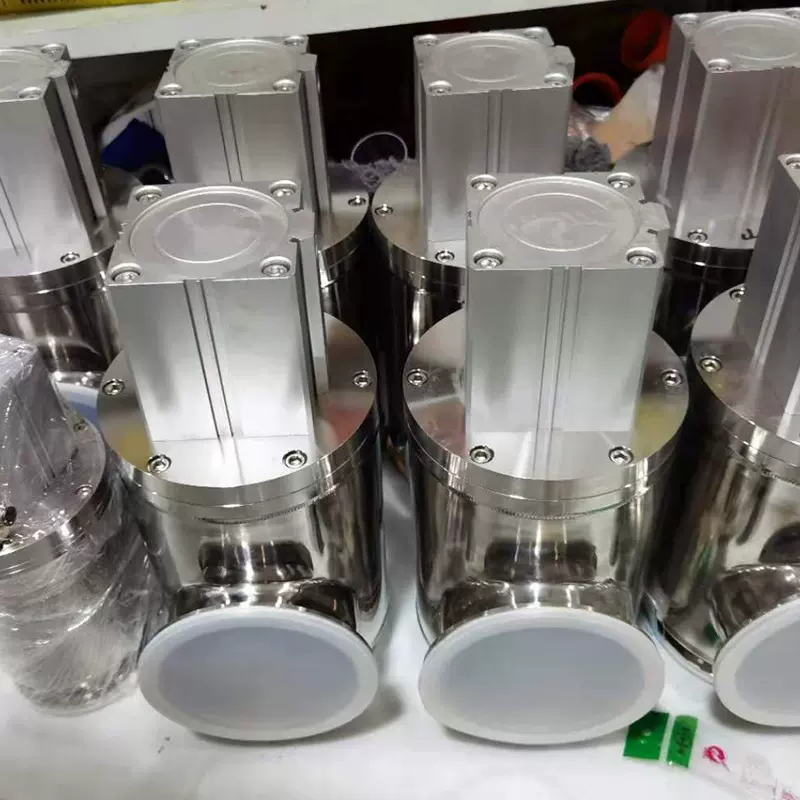 ISO63/80/100/160GDQ真空气动挡板阀 高真空挡板阀 气动真空阀门