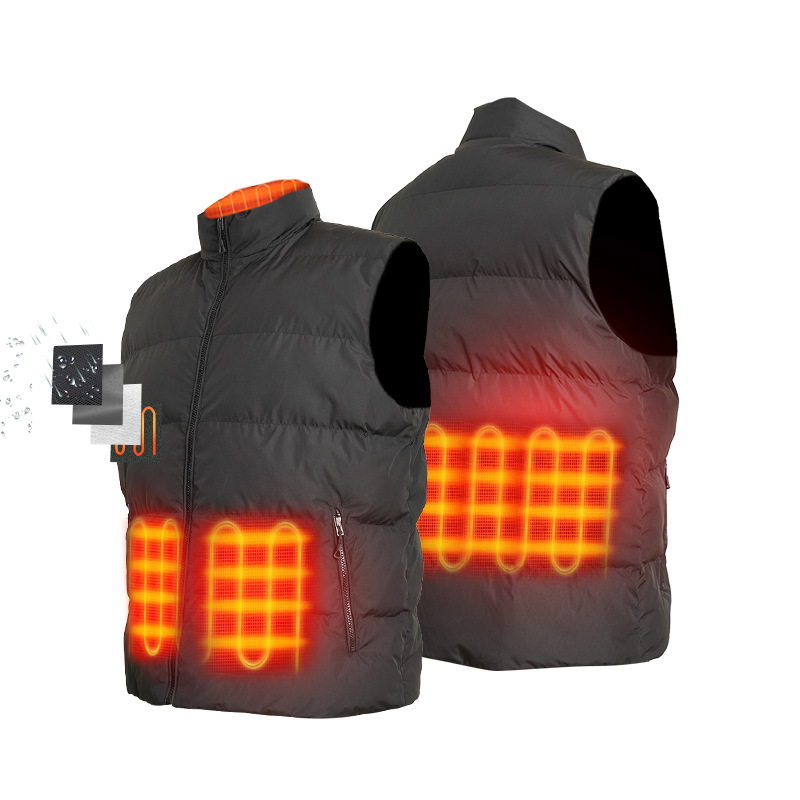 Odm/Oem Branded Outdoor Electric Heating Vest with Multi-Zone Heating and Three-Level Temperature Adjustment for Cycling and Motorcycle Riding