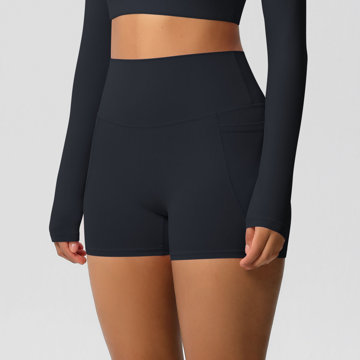 Classic Style Sport Style Solid Color Nylon Spandex Active Bottoms Leggings Sweatpants display picture 11