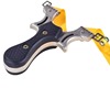 Slingshot stainless steel with laser with flat rubber bands, infra-red laser sight, wholesale