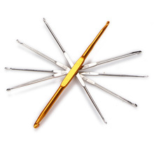 ZQ钩针工具套装手工编织毛线棒针环形针记号扣收纳包铝勾针diy材