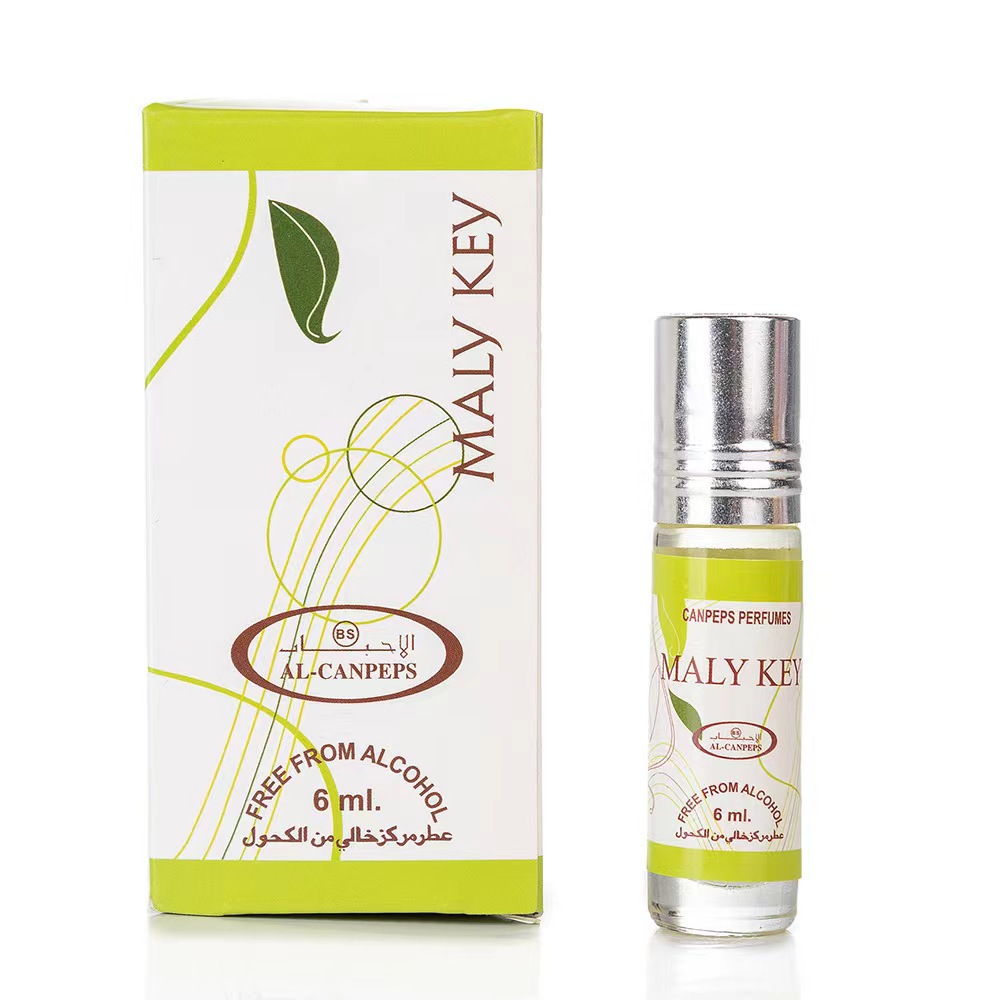 Muestras de perfume 6ml botellas de perfume de aceite esencial, paquete de caja de color aromático sin alcohol, aceite esencial de perfume TEMU