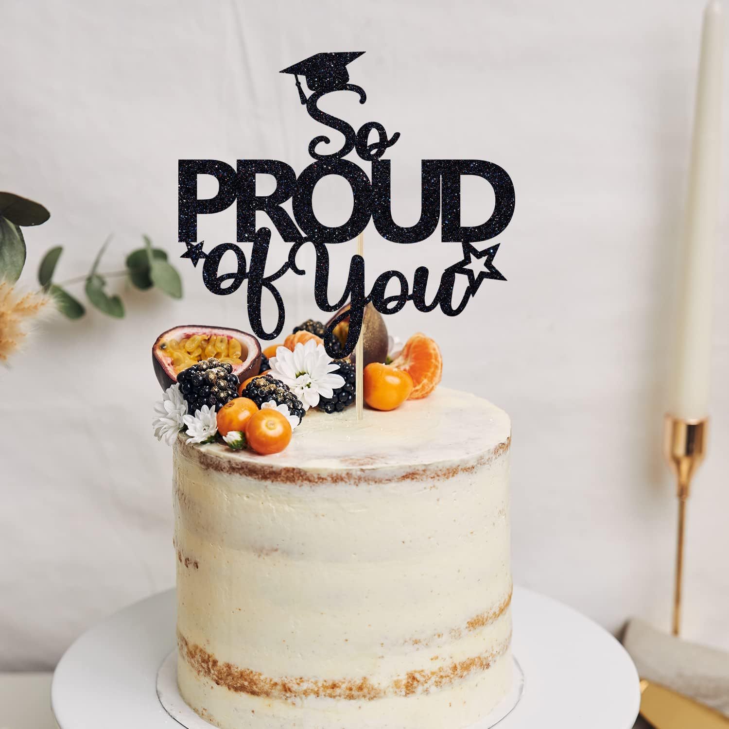 La temporada de graduación de la torta de la tarjeta de decoración 2024 Negro Flash partido Colegio grueso papel no es fácil de romper el comercio exterior transfronterizo