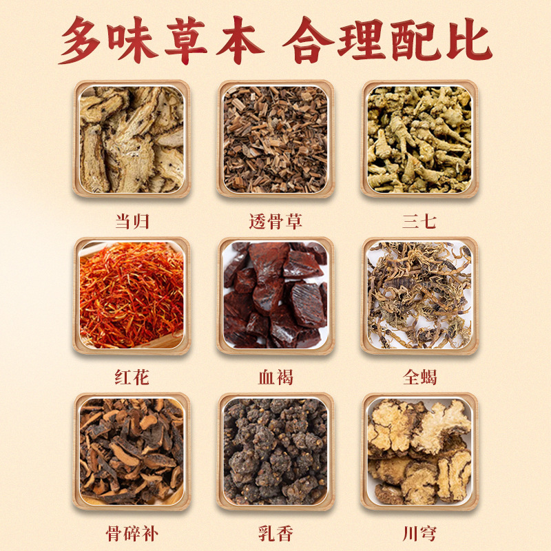 Zhui Feng Tou Gu External Herbal Liniment for Neck Shoulder Waist and Leg Massage 30ml key features