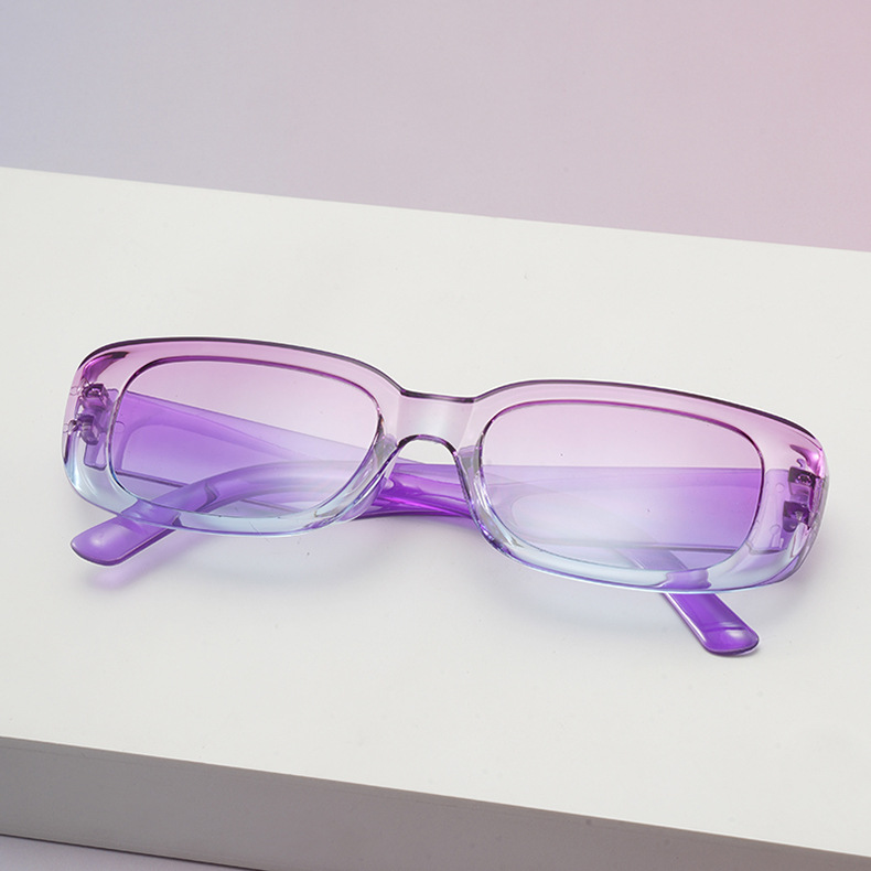 Gafas de sol cuadradas UV400 para hombre y mujer image 56