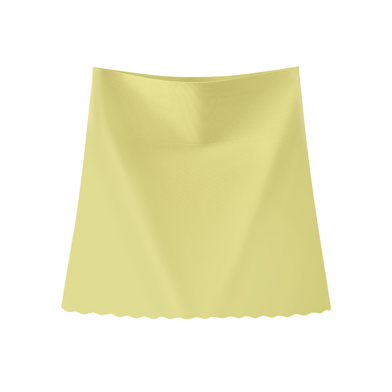 Sin marcas de hielo algodón entrepierna de verano pantalones de seguridad para mujeres de protección de la luz triangular leggings pantalones de ángulo plano