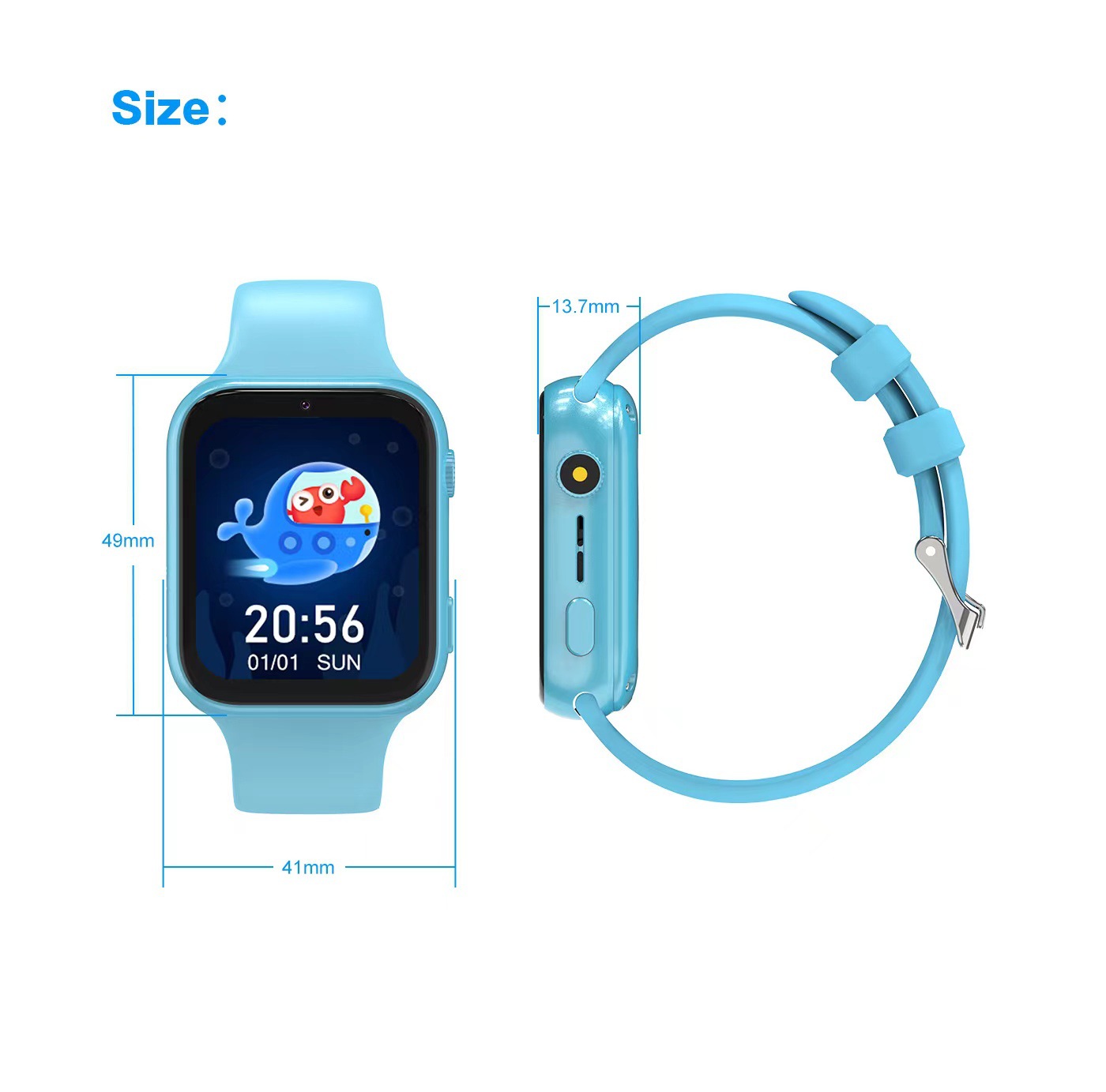 Cross-border children's smartwatch 4G smart positioning video independent call smartwatch exclusively available on Amazon undefined