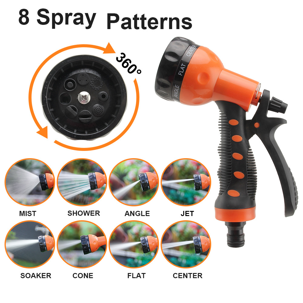 Flexible Garden Hose Set Automatic Retractable Watering Tool_voghion.com